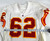 1999 Kansas City Chiefs Glenn Parker #62 Game Issued White Jersey 50 660