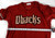 2007 Arizona Diamondbacks Stephen Drew #6 Game Used Red Jersey 48 316