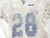 2016-19 Boise State Broncos #28 Game Used White Practice Jersey M 470