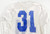 2016-19 Boise State Broncos #31 Game Used White Practice Jersey M 472