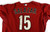 2007 Arizona Diamondbacks Jeff Salazar #15 Game Used Red Jersey 48 345