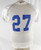 2016-17 Boise State Broncos #27 Game Used White Practice Jersey M 473