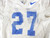 2016-17 Boise State Broncos #27 Game Used White Practice Jersey M 473