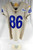 2020 Los Angeles Rams Kendall Blanton #86 Game Issued Pos Used Cream Jersey 23
