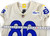 2020 Los Angeles Rams Kendall Blanton #86 Game Issued Pos Used Cream Jersey 23