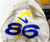 2020 Los Angeles Rams Kendall Blanton #86 Game Issued Pos Used Cream Jersey 23