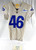 2020 Los Angeles Rams Juju Hughes #46 Game Issued Pos Used Cream Jersey 40 424