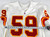 1999 Kansas City Chiefs Donnie Edwards #59 Game Issued White Jersey 48 663