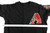 2009 Arizona Diamondbacks Josh Ellis #43 Game Issued Black Jersey 48 487