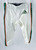2018 Miami Hurricanes Game Issued White Football Pants M DP110642
