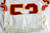 1999 Kansas City Chiefs Marvcus Patton #53 Game Issued White Jersey 46 666