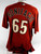 2007-10 Arizona Diamondbacks Emilio Bonifacio #65 Game Used Red Jersey ST BP 1
