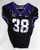 2020 Texas Christian TCU Frogs #38 Game Used Black Jersey Football NP Rem 42 655
