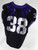 2020 Texas Christian TCU Frogs #38 Game Used Black Jersey Football NP Rem 42 655