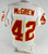 1999 Kansas City Chiefs Sylvester McGrew #42 Game Issued White Jersey 42 770