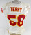 1999 Kansas City Chiefs Terry #50 Game Issued White Jersey 46 763
