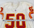 1999 Kansas City Chiefs Terry #50 Game Issued White Jersey 46 763