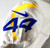 2021 Los Angeles Rams Jamir Jones #44 Game Issued Cream Jersey 42 558