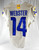 2020 Los Angeles Rams Nsimba Webster #14 Game Issued Pos Used Cream Jersey 40 59