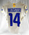 2020 Los Angeles Rams Nsimba Webster #14 Game Issued Pos Used Cream Jersey 40 59