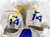 2020 Los Angeles Rams Nsimba Webster #14 Game Issued Pos Used Cream Jersey 40 59