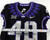 2019-24 Texas Christian TCU Frogs #40 Game Used Black Jersey Football NP Rem 56