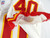 1999 Kansas City Chiefs James Hasty #40 Game Issued White Jersey 773