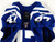 2019 Indianapolis Colts Gabe Holmes #47 Game Issued Pos Used Blue Jersey 42 555