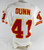 1999 Kansas City Chiefs Dunn #41 Game Issued White Jersey 40 772