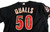 2008 Arizona Diamondbacks Chad Qualls #50 Game Used Black Jersey 10th Patch 3