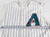 2003-06 Arizona Diamondbacks Robby Hammock #5 Game Used White Vest Jersey 44 460