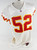 2001 Kansas City Chiefs Andre O'Neal #52 Game Issued White Jersey 48 305