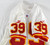 1999 Kansas City Chiefs #39 Game Issued White Jersey 44 776