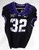 2019-24 Texas Christian TCU Frogs #32 Game Used Black Jersey Football NP Rem 3
