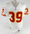 1999 Kansas City Chiefs Brian Hinton #39 Game Issued White Jersey 42 775