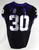 2020 Texas Christian TCU Frogs #30 Game Used Black Jersey Football NP Rem 42 665