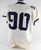 Texas Christian TCU Horned Frogs #90 Game Used White Jersey Football NP Rem 67