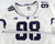 Texas Christian TCU Horned Frogs #98 Game Used White Jersey Football NP Rem 69
