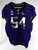 2019-24 Texas Christian TCU Frogs #54 Game Used Purple Jersey Football NP Rem 1