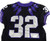 2019-24 Texas Christian TCU Frogs #32 Game Used Black Jersey Football NP Rem 62