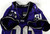 2019-24 Texas Christian TCU Frogs #80 Game Used Purple Jersey Football NP Rem 9