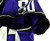 2019-24 Texas Christian TCU Frogs #80 Game Used Purple Jersey Football NP Rem 9