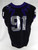 2020 Texas Christian TCU Frogs #91 Game Used Black Jersey Football NP Rem 46 868