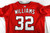 2025 Washington Nationals Trevor Williams #32 Game Issued Pos Used Red Jersey 3