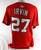2025 Washington Nationals Jake Irvin #27 Game Issued Red Jersey 48 165