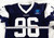 2025 Dallas Cowboys Adedayo Odeleye #96 Game Used Navy Practice Jersey 54 469