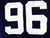 2025 Dallas Cowboys Adedayo Odeleye #96 Game Used Navy Practice Jersey 54 469
