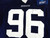 2025 Dallas Cowboys Adedayo Odeleye #96 Game Used Navy Practice Jersey 54 469