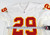 Kansas City Chiefs Brian Washington #29 Game Issued White Jersey 46 017