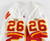 1996 Kansas City Chiefs J.Anderson #26 Game Issued White Jersey 40 018